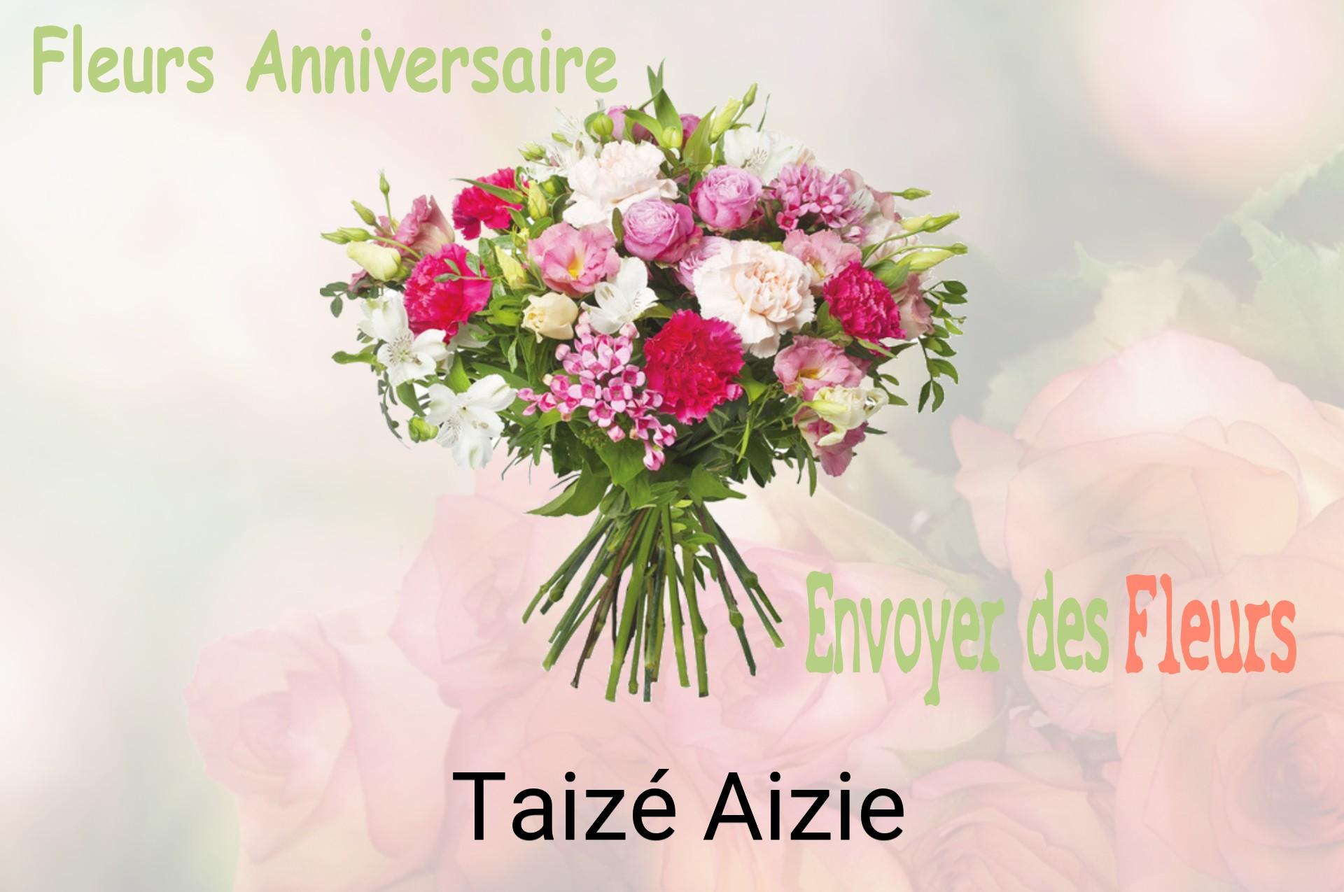 Bouquet de fleurs d’anniversaire livré à Taizé-Aizie